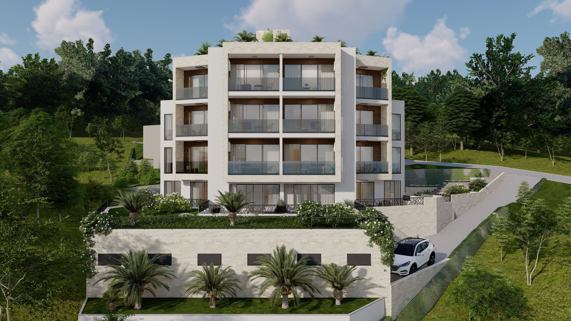Luksuzni Stanovi sa Pogledom na More u Tivtu, Crna Gora - Amfora Real Estate
