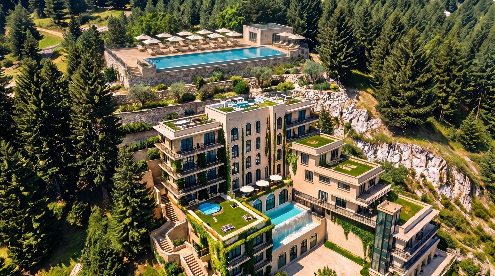 Trosoban stan 358,06m² sa pogledom na more u novom luksuznom kompleksu u Budvi (Mogućnost kupovine putem hipotekarnog kredita) - Amfora Real Estate