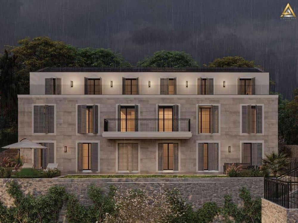 Ekskluzivni apartmani u novom mediteranskom stilu u Prčnju, Kotor - Amfora Real Estate