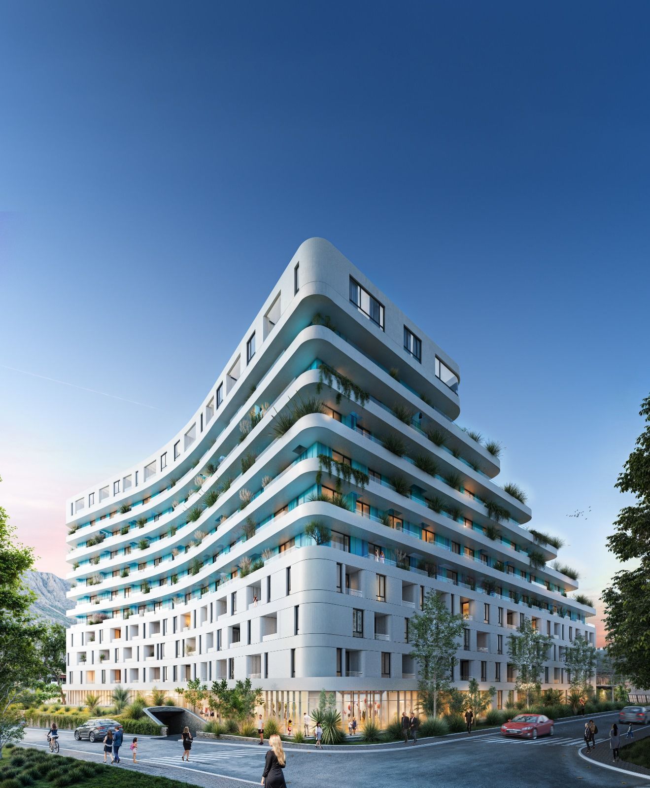Prodaja stanova u ekskluzivnom kompleksu sa bazenom,Bar (Studio apartman 33.55m2) - Amfora Real Estate