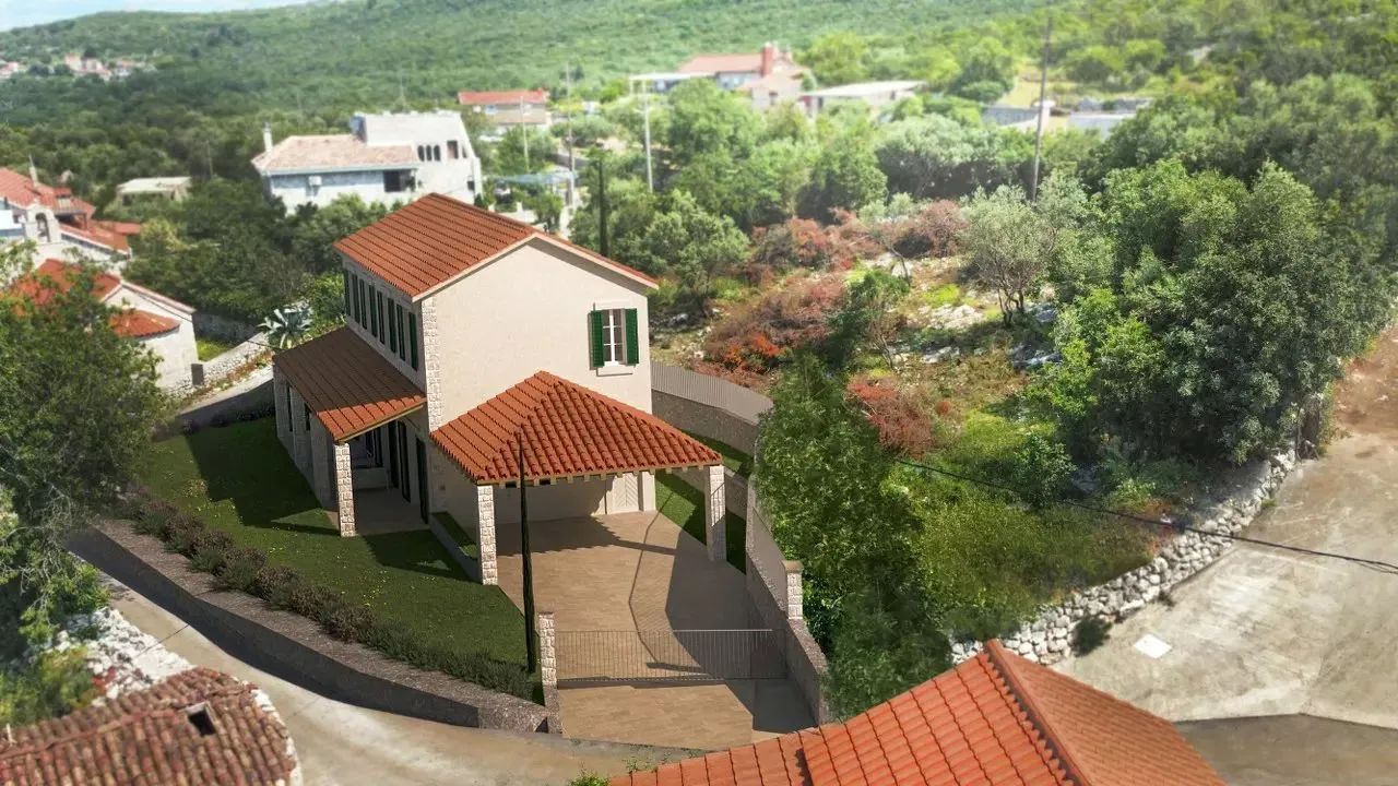 Plac 553 m² sa Projektom Moderne Vile, Građevinskom Dozvolom i Plaćenim Komunalijama – Mrkovi, Luštica - Amfora Real Estate