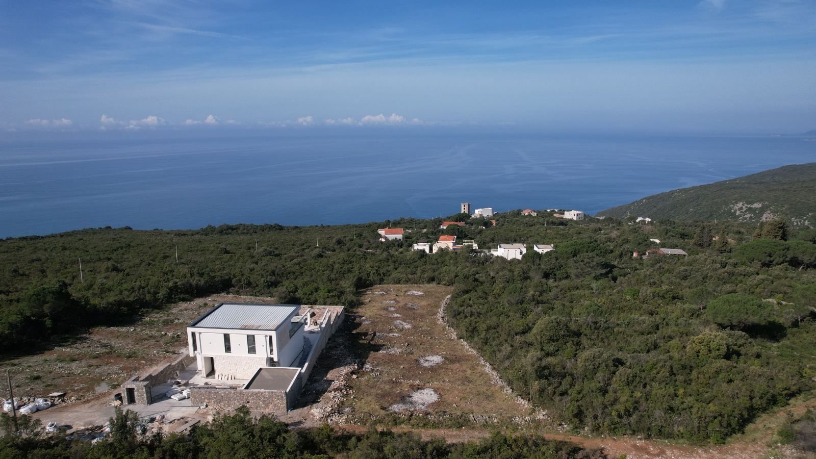 Urbanizovano zemljište 400m2 sa pogledom na more – Zagora, Kotor - Amfora Real Estate