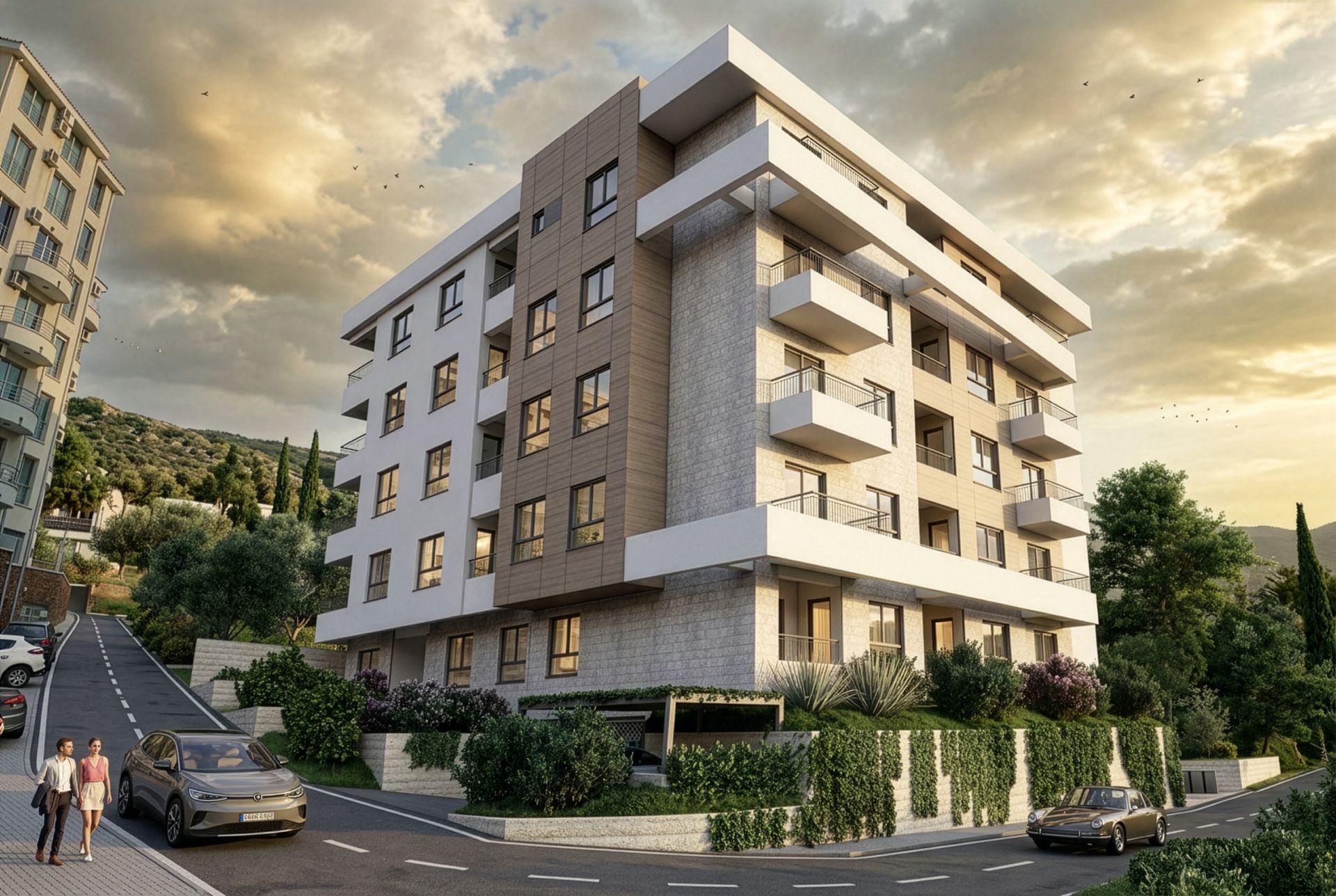 Prodaja jednosobnog stana 47m² u luksuznom kompleksu u izgradnji na atraktivnoj lokaciji – Bečići (Bez 3% Poreza) - Amfora Real Estate