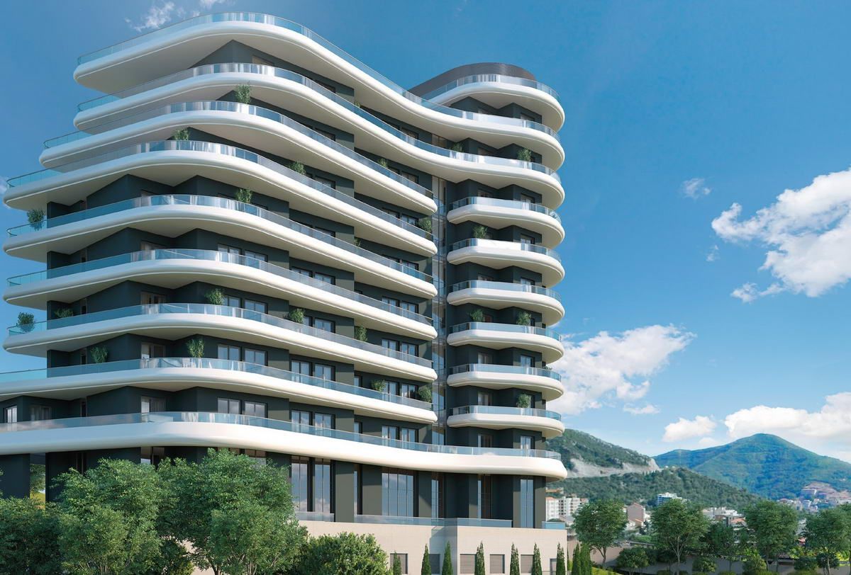 Jednosoban stan 69m2 sa pogledom na more,u novom ekskluzivnom kompleksu,na prvoj liniji mora, Becici. - Amfora Real Estate