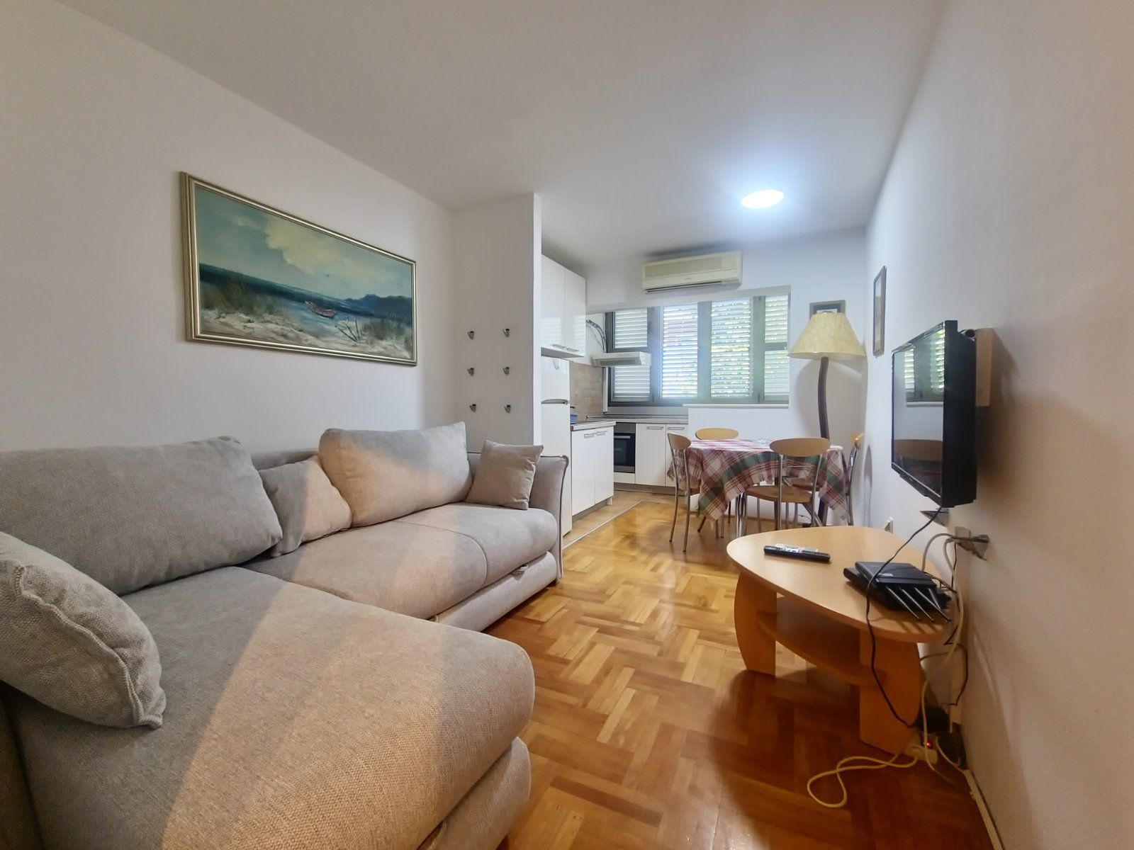 Dvosoban namesten stan 50m2 -Budva,Velji Vinogradi (Izdavanje NA DUZI PERIOD) - Amfora Real Estate